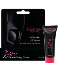 Dare Anal Desensitizing Cream.5oz Tube Boxed by California Fantasies