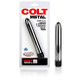 Colt Metal Rod 6.25 inches Plastic Vibrator Silver - view 2