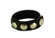 Colt Leather Penis Ball Strap 5 Snap Fastener Black - view 5
