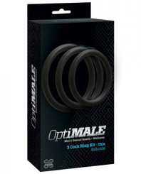 Optimale 3pc C-ring Set Thin by Doc Johnson