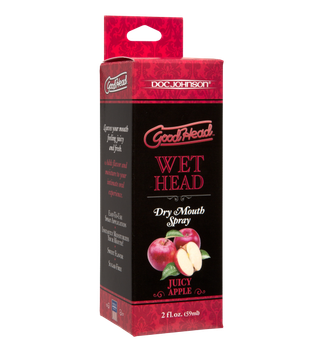 Goodhead - Wet Head - Dry Mouth Spray - Juicy Apple 2 Fl Oz by Doc Johnson