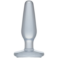 Crystal Jellies Butt Plug Clear Medium