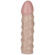 Vac-U-Lock 6" Raging Hard-Ons Dong - Beige by Doc Johnson - view 4