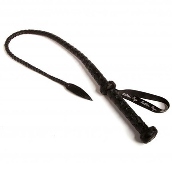 Longing For Leather and Bullwhip Black 27.5 inches Sex Toy