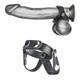 C & B Gear V-Style Erection Ring with Ball Divider Black by Electric Eel - view 3
