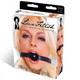 Lux Fetish Silicone Ball Gag Black O/S by Electric Eel