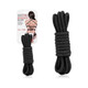 Lux Fetish Bondage Rope 16 Ft/5 M - Black by Electric Eel - view 2
