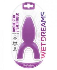 Tongue Star Stealth Rider Vibe With Contoured Pleasure Tip by Hott Products