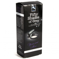 Fifty Shades Yours&Mine Vibrating Ring by LoveHoney