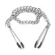 Tweezer Nipple Clamps Silver by Master Series - view 4