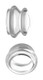 Clear Plungers Silicone Nipple Suckers - Small by Master Series - view 2