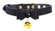 Golden Kitty Cat Bell Collar - Black/gold by Master Series - view 3
