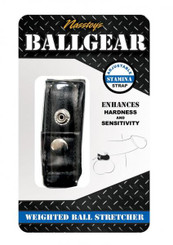Ballgear Weighted Testicle Stretcher Black by NassToys