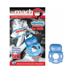 Macho Pulsating Erection Keeper (Blue)