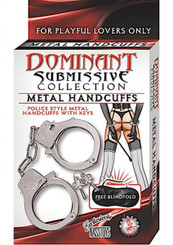 Dominant Submissive Metal Handcuffs by NassToys