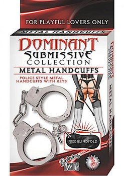 Dominant Submissive Metal Handcuffs by NassToys