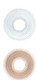 Mack Tuff Ribbed Penis Rings Clear/Smoke 2 Pack by NassToys - view 4