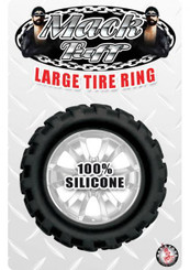 Mack Tuff Large Silicone Tire Ring Black by NassToys