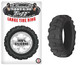Mack Tuff Large Silicone Tire Ring Black by NassToys - view 2