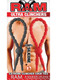 Ram Ultra Clinchers Penis Ties 2 Pack Red, Black by NassToys