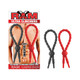 Ram Ultra Clinchers Penis Ties 2 Pack Red, Black by NassToys - view 2