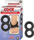 My Erection ring Figure Eight Penis & Scrotum Ring Black by NassToys - view 2