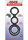 My Erection ring Quattro Penis & Scrotum Rings Black by NassToys