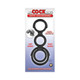 My Erection ring Quattro Penis & Scrotum Rings Black by NassToys - view 2