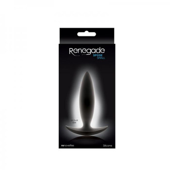 Renegade Spade Small Butt Plug Black by NS Novelties