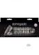 Renegade Ribbed Extension Clear Sleeve by NS Novelties