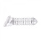 Renegade Ribbed Extension Clear Sleeve by NS Novelties - view 3
