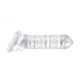 Renegade Ribbed Extension Clear Sleeve by NS Novelties - view 4