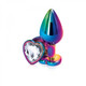 Rear Assets Mulitcolor Heart Medium Clear by NS Novelties - view 3