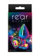 Rear Assets Mulitcolor Heart Medium Rainbow by NS Novelties