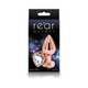 Rear Assets Rose Gold Heart Medium Clear by NS Novelties - view 2
