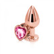 Rear Assets Rose Gold Heart Medium Pink by NS Novelties - view 3