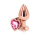 Rear Assets Rose Gold Heart Medium Pink by NS Novelties - view 4
