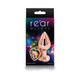 Rear Assets Rose Gold Heart Medium Rainbow by NS Novelties - view 2