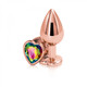 Rear Assets Rose Gold Heart Medium Rainbow by NS Novelties - view 3