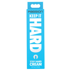 Passion Lubricants Keep It Hard Stay Hard Cream 1.5 oz.