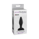 Anal Fantasy Mini Silicone Plug Black by Pipedream - view 4