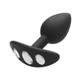 Ouch! Regular Diamond Butt Plug With Handle - Black by Shots - view 4