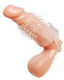 Clear Sensations Vibrating Textured Erection Sleeve by Size Matters - view 7