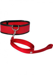 Sex & Mischief Red Leash and Collar by Sportsheets