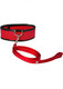 Sex & Mischief Red Leash and Collar by Sportsheets