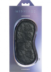Sincerely Lace Blindfold Black O/S by Sportsheets
