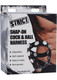 Strict Snap On Penis And Ball Harness Black - view 5