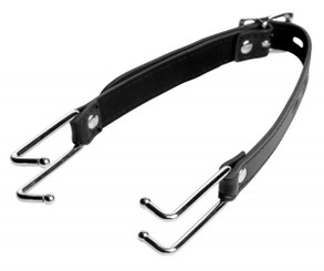 Strict Claw Hook Mouth Spreader Black Leather