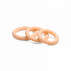 Jock Silicone Erection Ring 3-piece Set Light