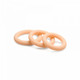 Jock Silicone Erection Ring 3-piece Set Light